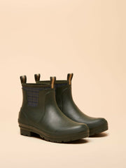 Foxton Green Neoprene Lined Ankle Wellies - Women